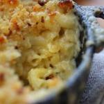Creamy, delicious homemade mac and cheese.