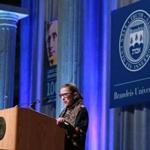 S Supreme Court Justice Ruth Bader Ginsberg was at Brandeis University Thursday night for the Louis D. Brandeis Centennial Celebration.