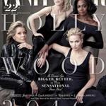 The 2016 Vanity Fair Hollywood Issue cover includes (from left) Jane Fonda, Cate Blanchett. Viola Davis, and Jennifer Lawrence.