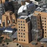 The Stata Center building at MIT. 
