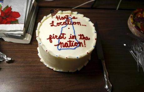 Voters in Hart?s Location didn?t just vote. They also shared cake.
