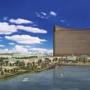 This architectural rendering released by Wynn Resorts shows a daytime view of a redesign of it's proposed Massachusetts in Everett, Mass., unveiled Thursday, Jan. 22, 2015, at the state gaming commission meeting in Boston. Wynn Resorts was awarded a license in September 2015, and has proposed a $1.6 billion resort, casino, hotel and entertainment complex for roughly 33 acres on the Everett waterfront overlooking Boston. (AP Photo/Wynn Resorts) 