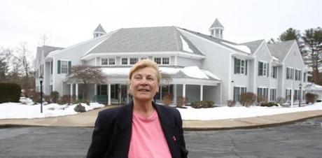 Eileen Marum, a retiree who serves on the Marion Planning Board, lives at Marconi Village, one of three affordable-housing complexes built in Marion in recent years. 
