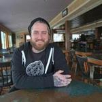 Chef Brandon Baltzley, pictured in January at The 41-70 in Woods Hole. 