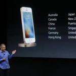 Greg Joswiak, vice president of iOS, iPad and iPhone product marketing, talked about the new iPhone SE at Apple headquarters on Monday. 