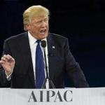 Donald Trump spoke at the 2016 American Israel Public Affairs Committee Policy Conference  on Monday in Washington.