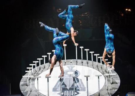The Energy Trio from the Big Apple Circus. 
