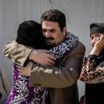 Balkis, 15, embraced her father, Sheikh Matar, on Thursday after being separated from him for over a year. 
