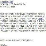 The National Weather Service?s area forecast discussions will soon shift to more reader-friendly mixed-case words.