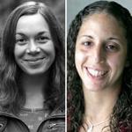 Jessica Rinaldi (left) and Farah Stockman both won Pulitzer Prizes on Monday.