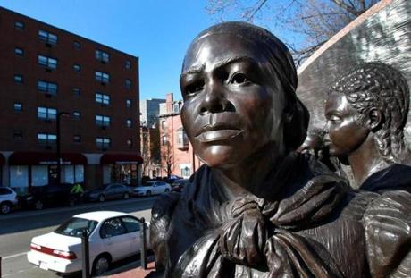 Harriet Tubman Park in the South End honors the runaway slave who helped free others.
