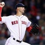 BOSTON, MA - APRIL 20: Rick Porcello #22 of the Boston Red Sox pitches against the Tampa Bay Rays during the fourth inning at Fenway Park on April 20, 2016 in Boston, Massachusetts. (Photo by Maddie Meyer/Getty Images)