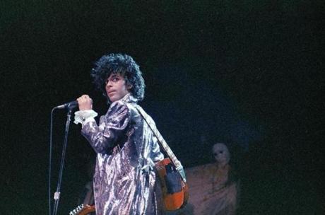 Prince in concert in 1985.
