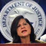 US Attorney Carmen M. Ortiz was appointed by President Obama and confirmed to her post in 2009.