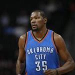 Danny Ainge could sell Thunder forward Kevin Durant (above) on being the next great Celtic.