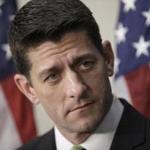 House Speaker Paul Ryan (right) pointedly declined Thursday to endorse Donald Trump (left).
