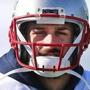 Foxboro-01/22/16- The New England Patriots held one final practice before heading out to Denver to play the Broncos in the AFC Championship Game. Danny Amendola during warmups. Boston Globe staff photo by John Tlumacki(sports)