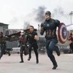 Captain America (Chris Evans) and friends in ?Captain America: Civil War.? 