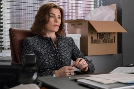 Julianna Margulies as Alicia Florrick, in a scene from ?The Good Wife.?
