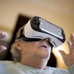 Norma Gorman was able to visit her childhood home and the city of Venice using a virtual reality headset provided by 