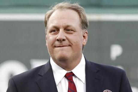Former Red Sox pitcher Curt Schilling
