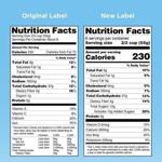 The FDA is modernizing the Nutrition facts label with calories listed in bigger, bolder type.
