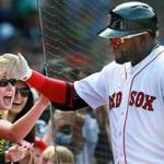 David Ortiz appears to be feeding off the energy of the fans in his final season.