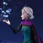 Elsa, voiced by Idina Menzel, from the film ?Frozen.?