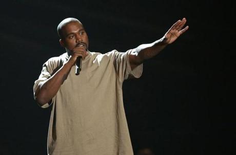 Kanye West dropped hints on Twitter that he would conduct an off-the-cuff show early Monday in New York. Chaos ensued.
