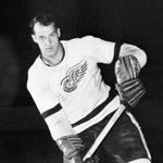 FILE - This is a 1956 file photo showing Detroit Red Wings hockey player Gordie Howe. Gordie Howe, the hockey great who set scoring records that stood for decades, has died. He was 88. Son Murray Howe confirmed the death Friday, June 10, 2016, texting to The Associated Press: 