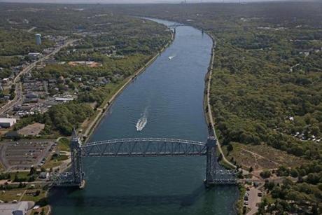 The Cape Cod Canal.

