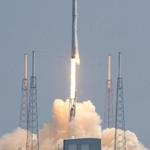 A SpaceX Falcon 9 rocket blasted off from Cape Canaveral Air Force Station Wednesday. 