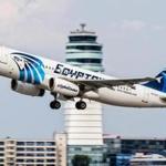 FILE -- This August 21, 2015 file photo shows an EgyptAir Airbus A320 with the registration SU-GCC taking off from Vienna International Airport, Austria. Egyptians officials say a bomb threat has forced an EgyptAir airliner en route to Beijing from Cairo to make an emergency landing in Uzbekistan, where the aircraft is being searched. (AP Photo/Thomas Ranner, File)