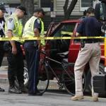 Police investigated a fatal bicycle crash in the Inman Square section of Cambridge last week. 