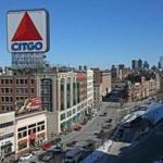 BOSTON, MA - 1/21/2016:FOR SALE... Boston University, The Citgo sign, that lighted icon of Kenmore Square, is for sale. Boston Universitycq has hired a broker to sell several properties in Kenmore, including the building that houses the Barnes & Noblecq bookstore and holds up the famous Citgo sign, according to a report on BU's marketing website. In all, the university is moving to sell 334,000cq square feet of commercial space across ninecq buildings on Beacon Street, Commonwealth Avenue, and Deerfield Street. The properties house Barnes & Noble, Bertucci's restaurant, Cornwall pub, and other tenants. In putting the buildings on the market, BU is seeking to cash in on Boston's hot commercial real estate market. We want to promote development that makes Kenmore Square an even more vibrant part of the city and gateway to the BU campus, university president Robert A. Browncq said. That goal will be the guiding principle as we consider all the options available to us. The real estate firm Newmark Grubb Knight Frank will market the buildings. (David L Ryan/Globe Staff Photo) SECTION: BUSINESSS TOPIC 22citgo
