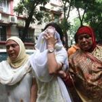 Relatives of the Dhaka terrorists attack victims mourned as they went to identify bodies from the Holey Artisan Bakery on Saturday.