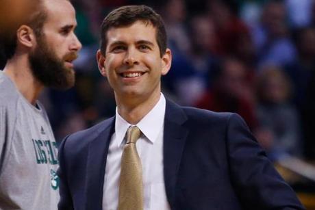 Celtics coach Brad Stevens was pleased that the team secured Al Horford?s services.
