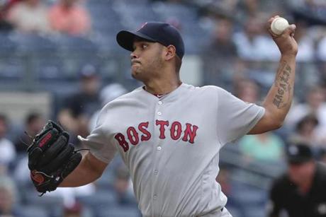 Eduardo Rodriguez allowed just one run over seven innings in a 5-2 victory over the Yankees.
