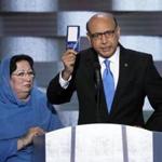 Khizr Khan, father of fallen US Army Captain Humayun S. M. Khan, spoke Thursday at the Democratic National Convention.
