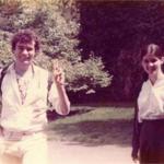 Tim Kaine and Anne Holton, his future wife, at Harvard Law School in 1983. 