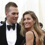 Tom Brady and Gisele Bundchen at the Metropolitan Museum of Art gala in New York in 2014.