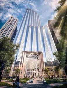 Millennium Partners? proposal for a 750-foot, 55-story tower has been selected by city officials as the frontrunner for the redevelopment of the Winthrop Square garage site in downtown Boston. 
