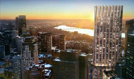 Millennium Partners' proposal for the site of the Winthrop Square Garage. 
