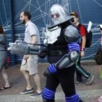 One cosplayer dressed as Mr. Freeze, a Batman villain, for last year?s Boston Comic Con. The annual three-day convention kicks off Friday.
