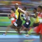 Usain Bolt is aiming for a third straight gold medal in the 100 meters.