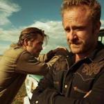 Chris Pine (left) and Ben Foster play bank-robbing brothers in ?Hell or High Water.?
