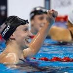 The record-setting Katie Ledecky wants a pro swimming career, but ?first I want to get an education.? 