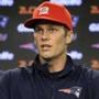 New England Patriots quarterback Tom Brady took questions from members of the media.