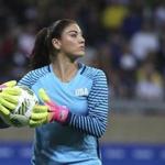 Hope Solo was suspended for six months for disparaging comments about Sweden following the Americans? early departure from the Rio Olympics.