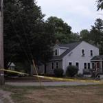  The Abington home where officials said an 11-year-old-boy was shot in the face Wednesday.